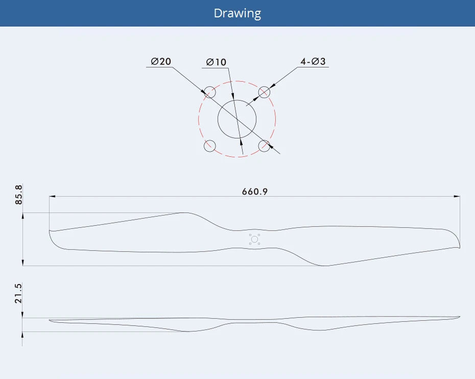 T-motor NS Series NS26X8.5 NS27X8.8