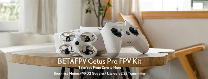 BETAFPV Cetus Pro/Cetus FPV Kit - Indoor Racing Drone BNF/RTF Frsky D8 Lite Radio 2 SE Transmitter 5.8G 14DBI VR02 Goggles VTX 13 BETAFPV Cetus Pro/Cetus FPV Kit, BETAFPV Cetus Pro FPV Kit Take You From Zero Hero Brushless Motor