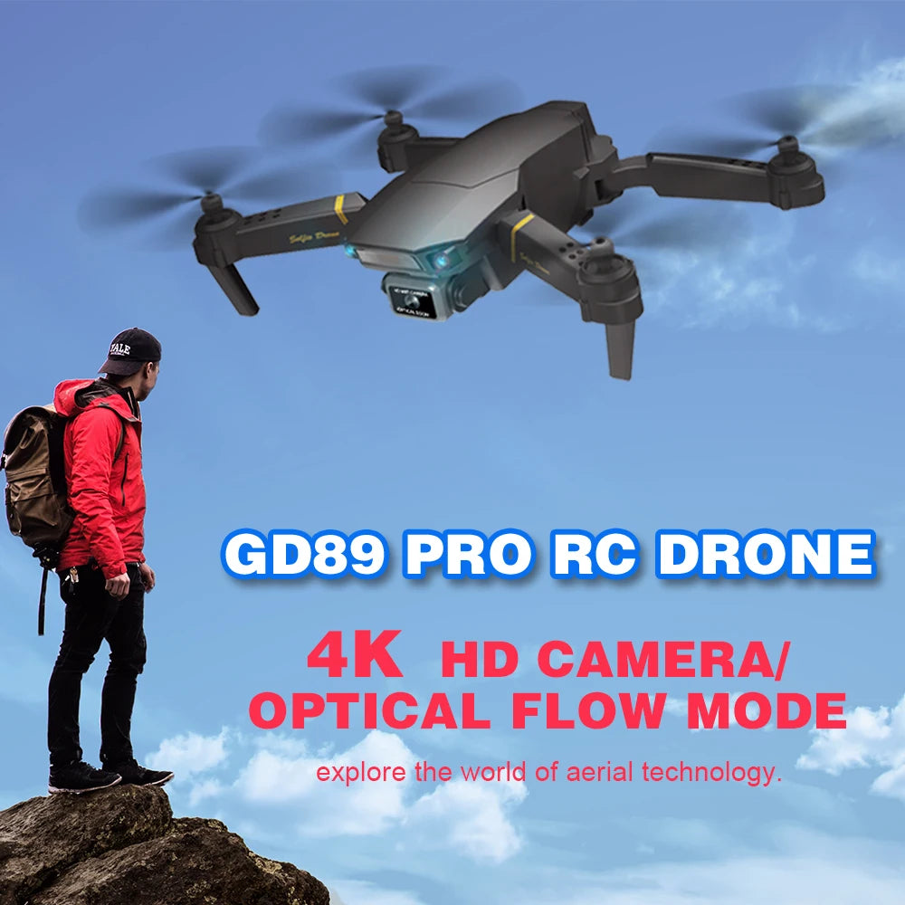 GD89 PRO Drone - with 4K Camera Optical Flow Mode Dual Camera Flight Sensor Headless 3D Flip RC Quadcopter 11 GD89 PRO Drone - with