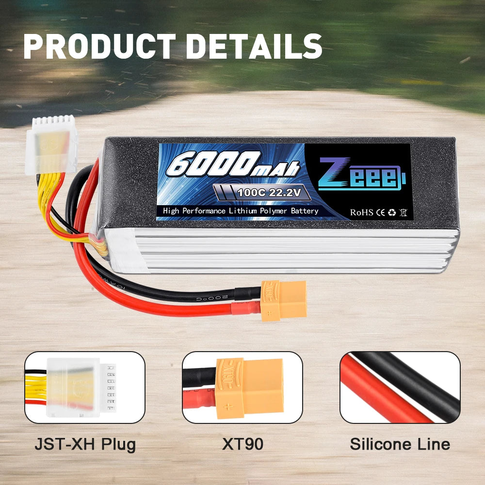 Zeee Lipo Battery. gdobaat Zeed 100C 222v High Per formance