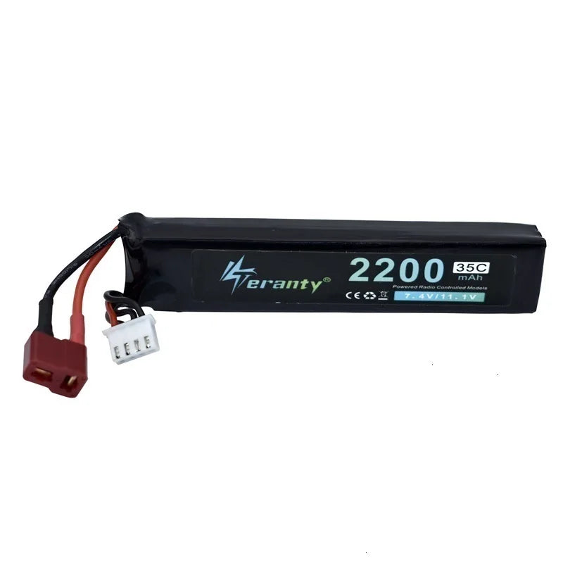 _DSC0022_副本.jpg Li-ion battery for water guns, 2200mAh capacity, 11.1V voltage, and CE certification.