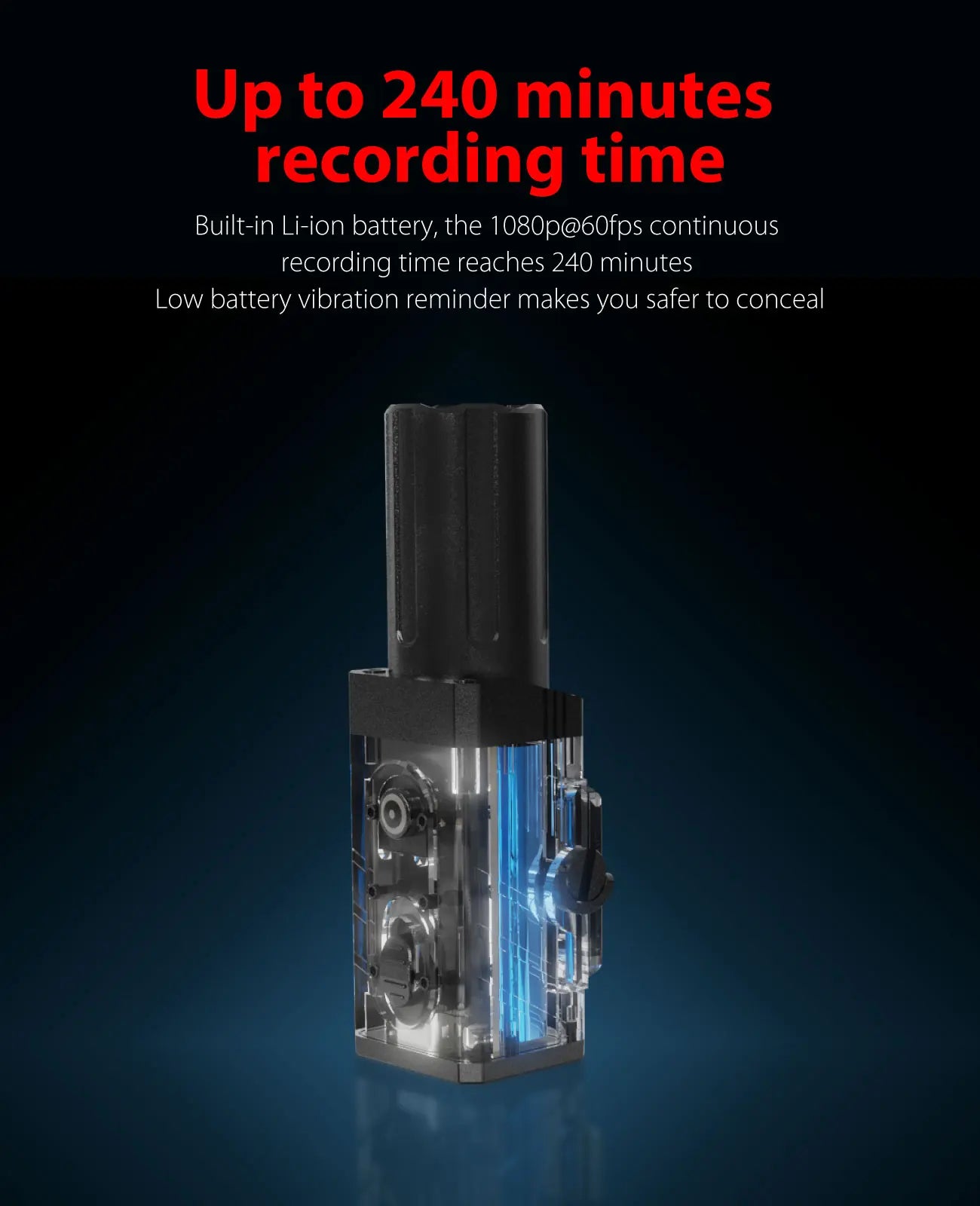 RunCam Scope Cam Lite 1080P HD Built-in WiFi APP Scopecam 2 Military Airsoft Tactical Paintbal Hunting Action Zoom Camera 22 Built-in Li-ion battery, the 108Op@6Ofp