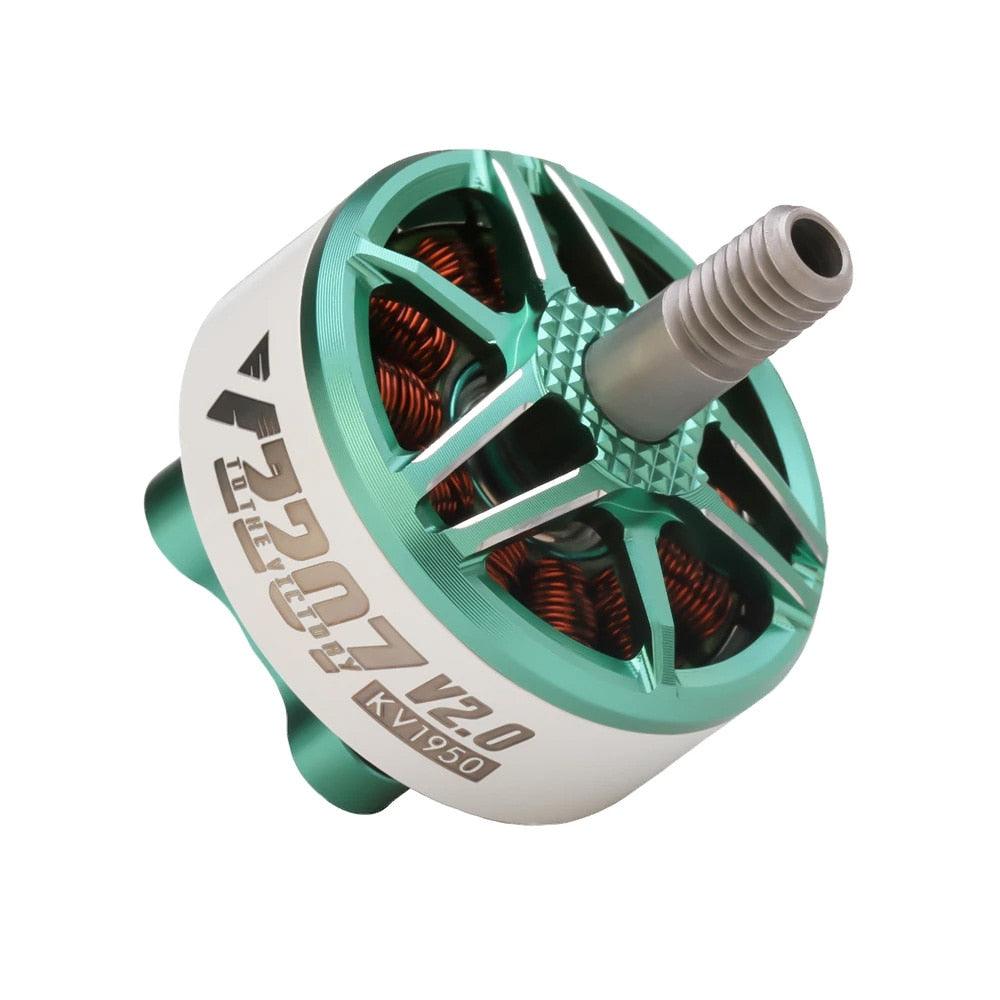 T-Motor Velox V2.0 V2306 2400KV 4S 1900KV 6S V2207 2550KV 4S 1950KV 1750KV  6S FPV мотор для FPV гонок вольным стилем 5-дюймовые дроны - 1Pcs 2207 ...