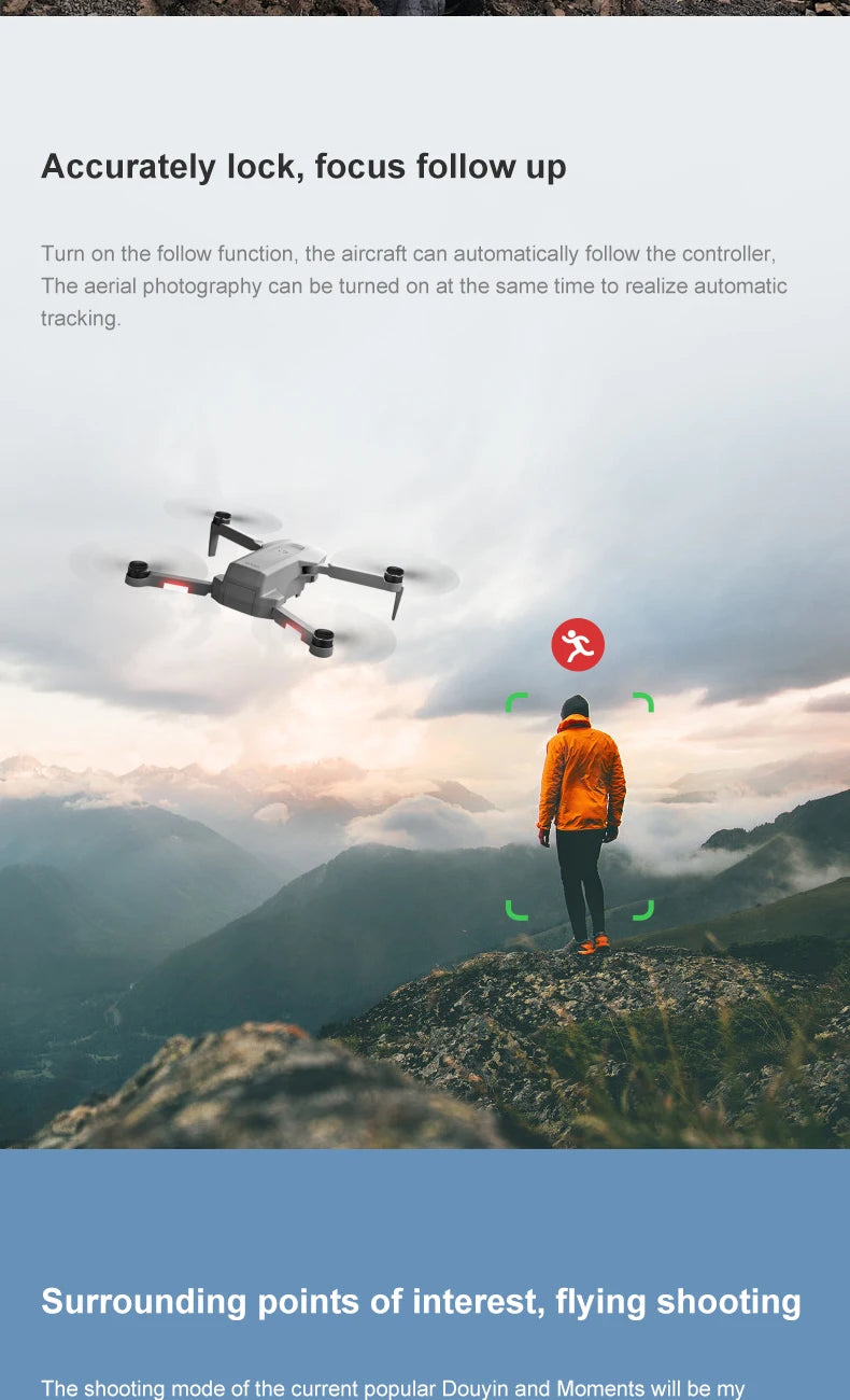 4DRC F8 Drone, the current popular douyin moments will be my and i