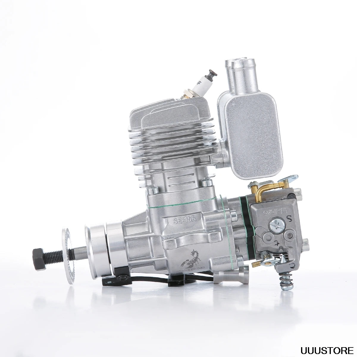 RCGF Stinger 15CC RE Gasoline Engine 2 Cycle Piston Value Type Support 1306 1406 1308 1307 Prop for FPV RC Airplane Fixed-Wing