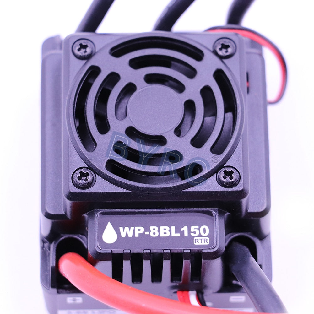 HOBBYWING waterproof 150A WP-8BL 150 RTR Brushless Sensorless ESC - Speed Controller For 1/8RC Cars Touring Car Truggy Buggy