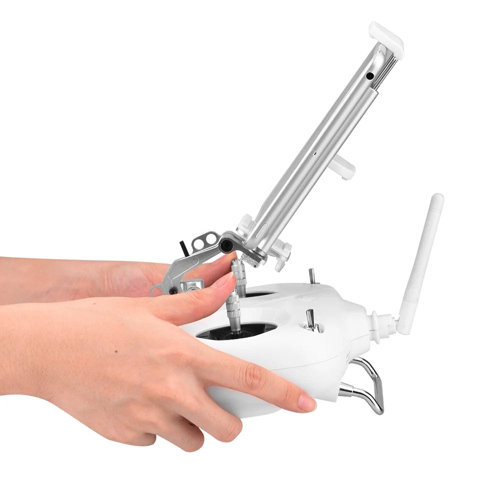Tablet Holder Bracket for DJI Phantom 3 Standard SE 2 Vision for fimi 1080P Drone Remote Controller Phone Stand Mounting 11 not Fit DJI Phantom 3 Professional / Advanced, Can hold smartphone at width from 55-