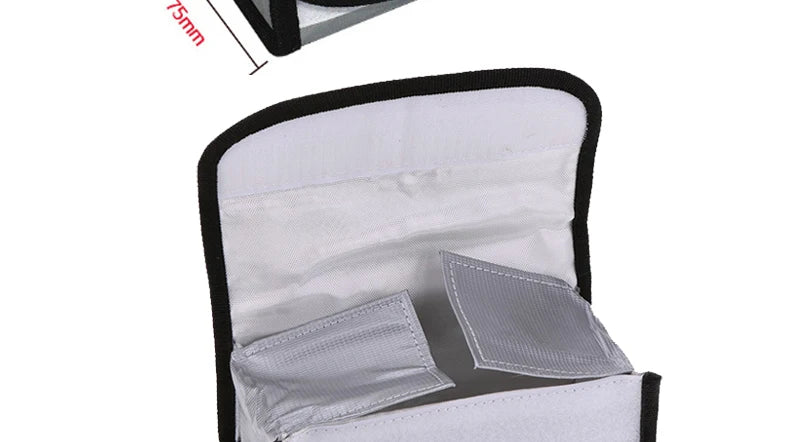 Yowoo Lipo Bag, 10 cell Battery storage bag, convenient and safe for transporting, storing, and charging.