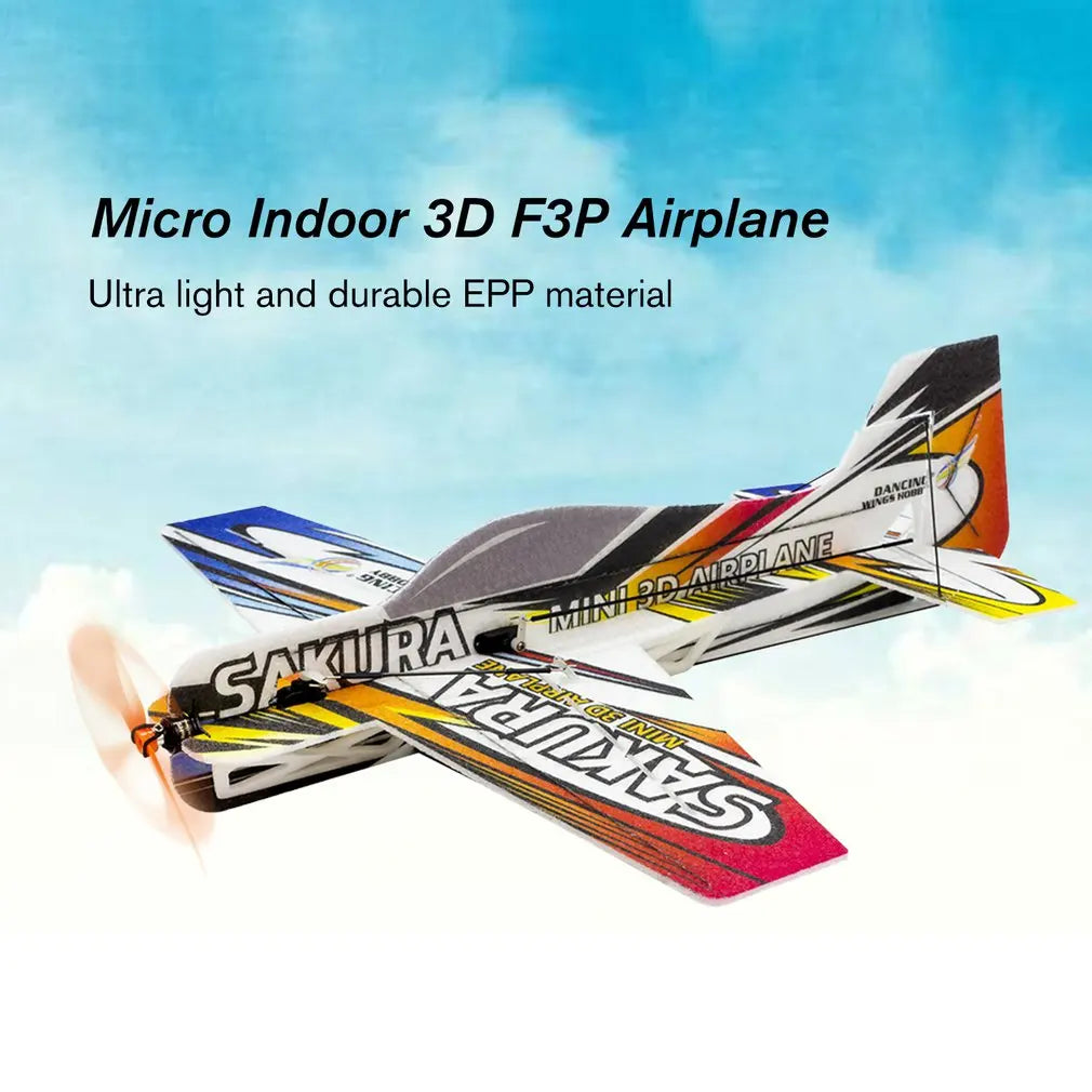 Sakura RC EPP Indoor 3D F3P Airplane, Micro Indoor 3D F3P Airplane Ultra light and durable EPP material 92
