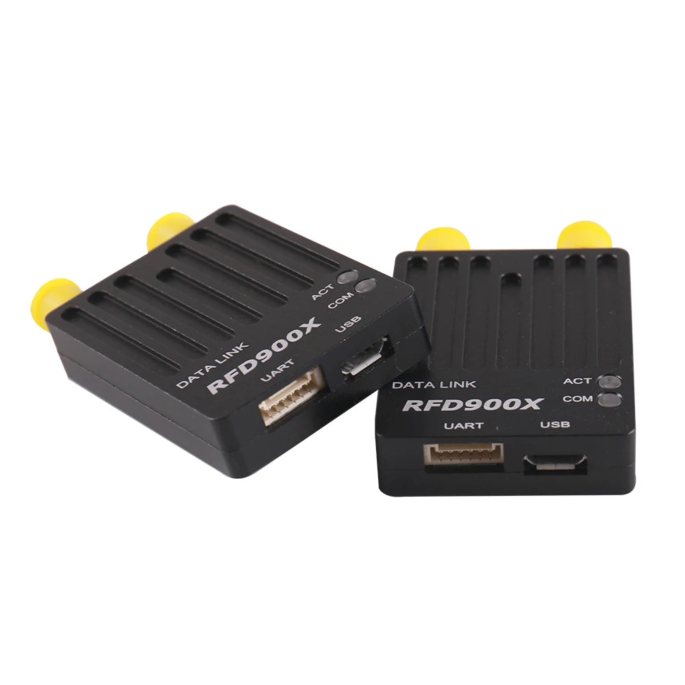 Mayatech  Metal Shell RFD900X, Enables long-range data transmission for UAVs with UART and USB connectivity.