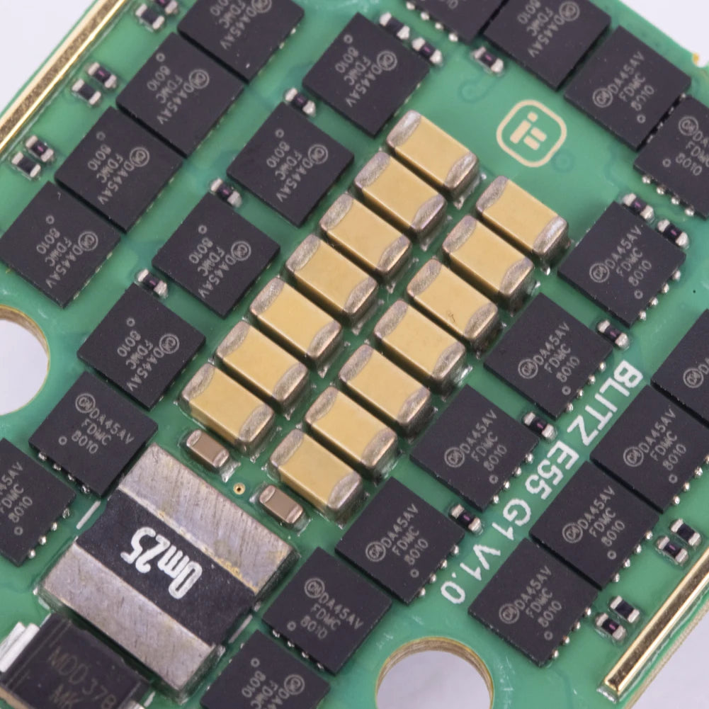 iFlight BLITZ Mini E55 4-IN-1 2-6S BLHeli 32 ESC, BLITZ Mini E55 Material : metal Four-wheel drive Attributes :