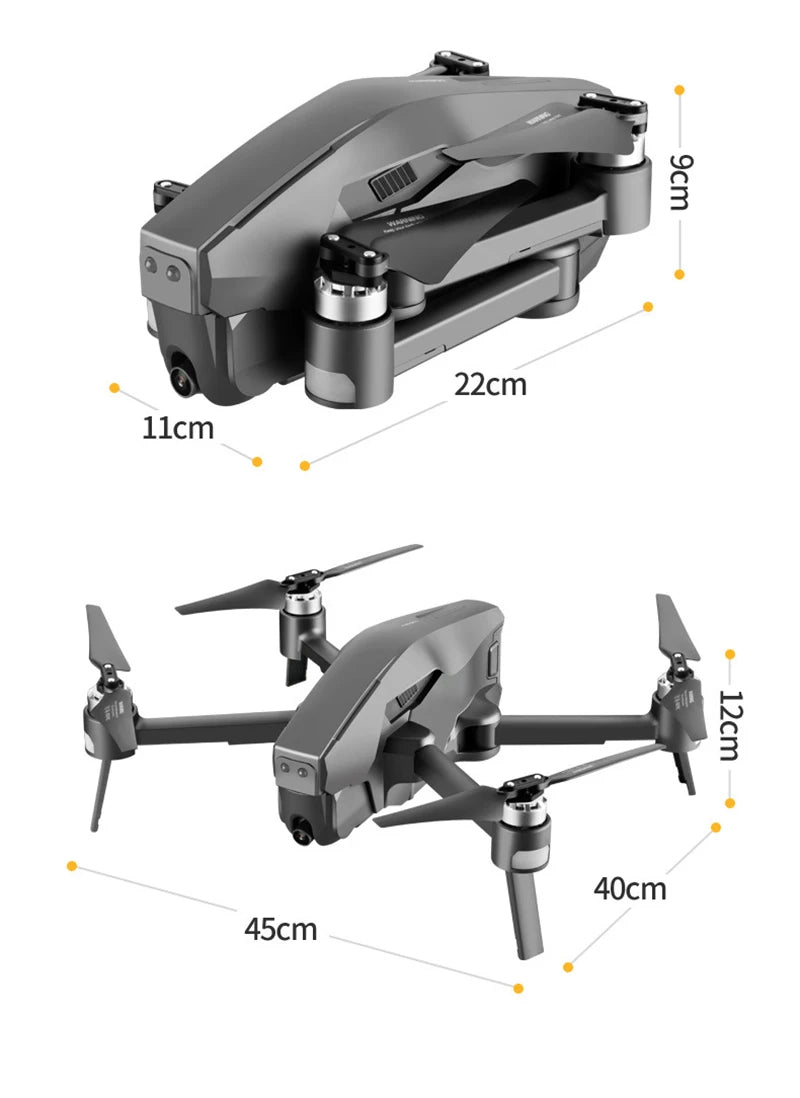 M1 pro drone, gimbal has two-axis anti-shaking self-stabilizing drone