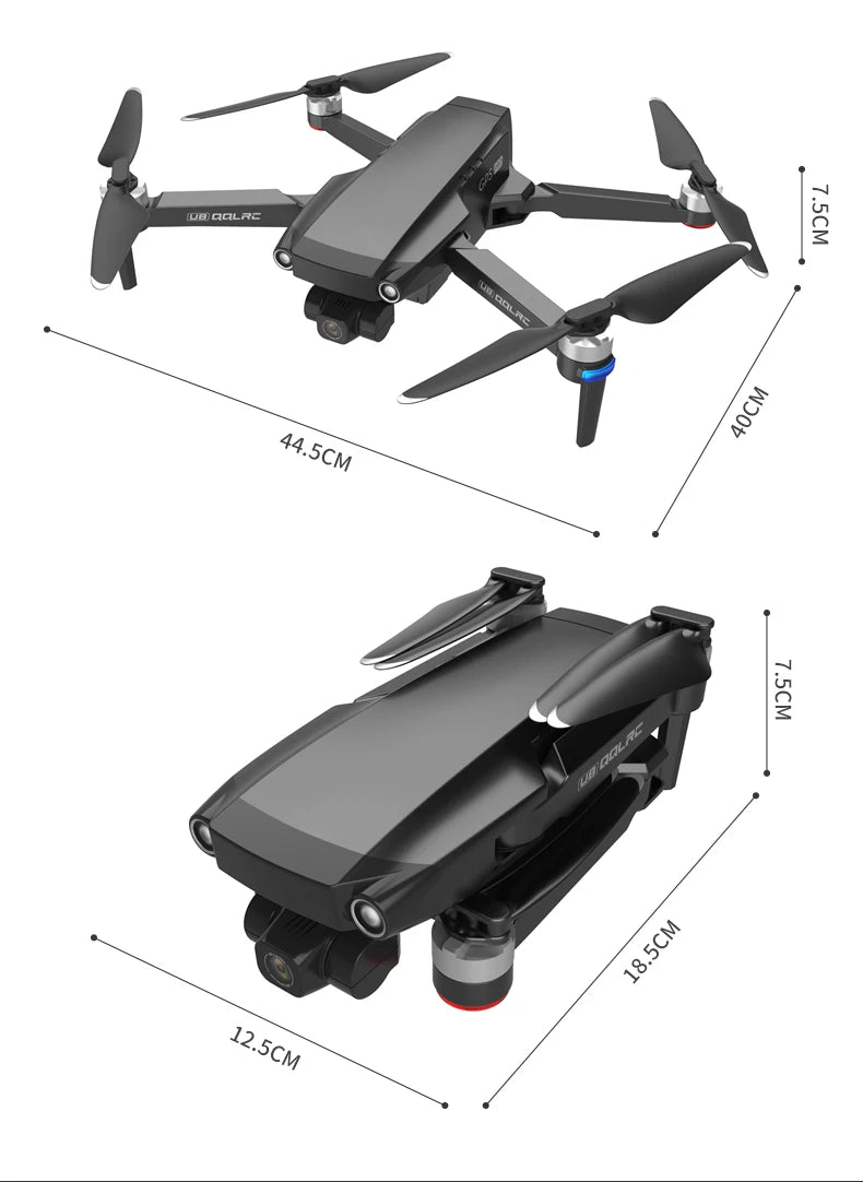 U8 Drone, 8.6/7.4KG MEAS' 37.5*31.5*47CM U8