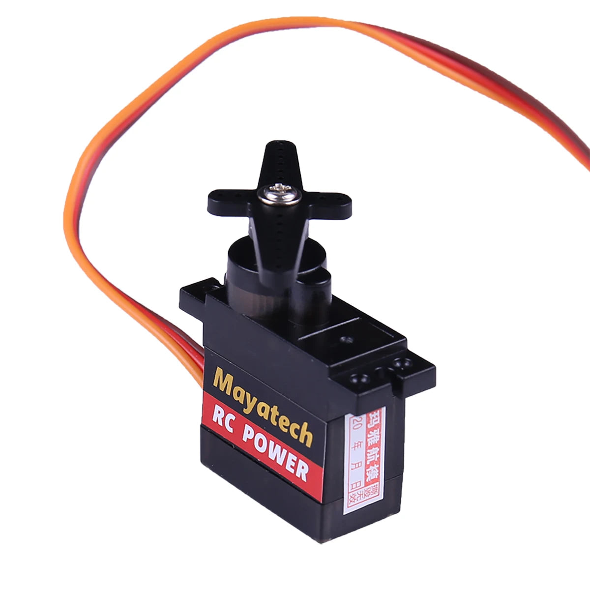 Mayatech MT08MAII Metal Gear Servo, Steering gear reverses at 1.5-2ms, reversing speed increasing as level approaches 2ms.