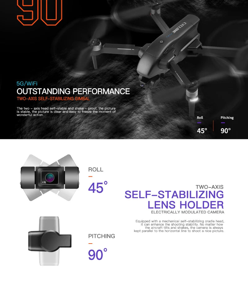 XK Q868 Drone, SU SG/WiFi OUTSTANDING PERFORMANCE TWO