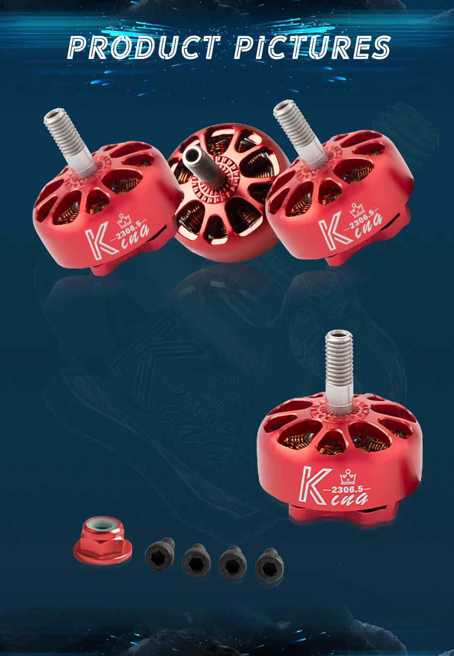 Skyquist K2306.5 RC brushless motor is designed for vehicles & remote