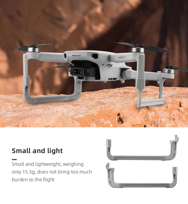 Landing Gear, MINI2 Small and light, weighing only 15.3g,does not bring