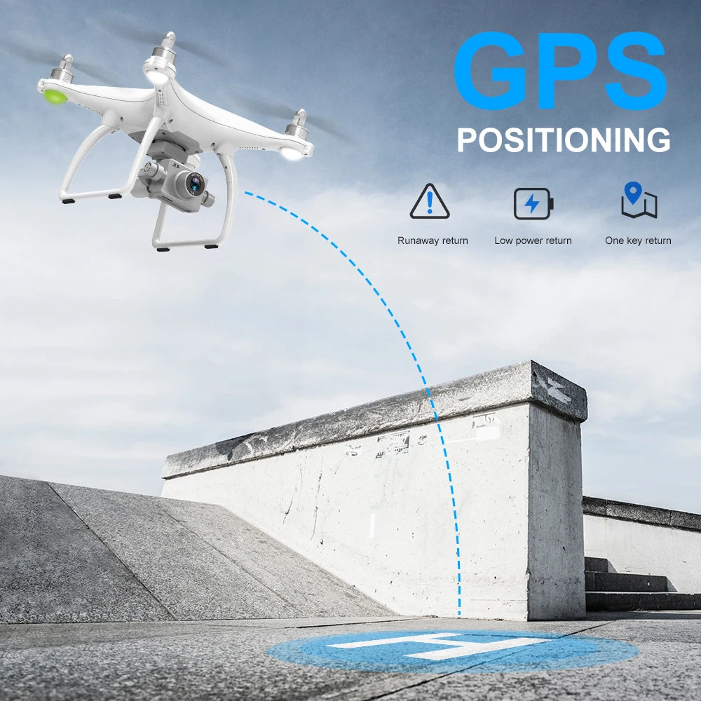 Wltoys XK X1S Drone, CpS POSITIONING Runaway return Low power return One return