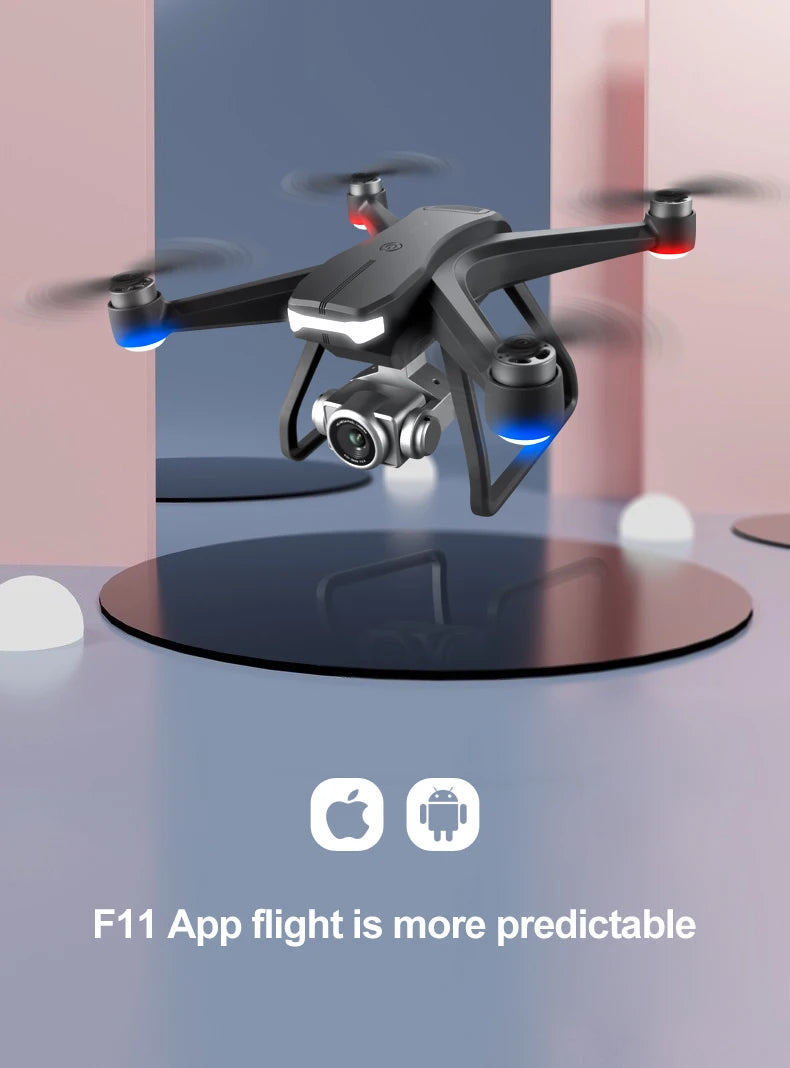 F11 PRO Drone - GPS 4K HD Dual HD Camera Professional WIFI FPV Aerial Photography Brushless Motor Quadcopter Dron Toys Professional Camera Drone 26 F11 PRO Drone, GPS 4K HD Dual HD Camera Professional WI