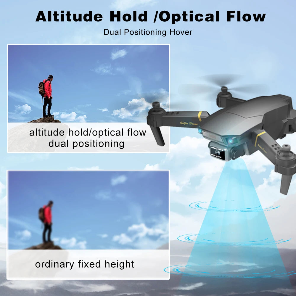 GD89 PRO Drone - with 4K Camera Optical Flow Mode Dual Camera Flight Sensor Headless 3D Flip RC Quadcopter 12 GD89 PRO Drone, altitude hold optical flow dual positioning ordinary fixed height . altitude