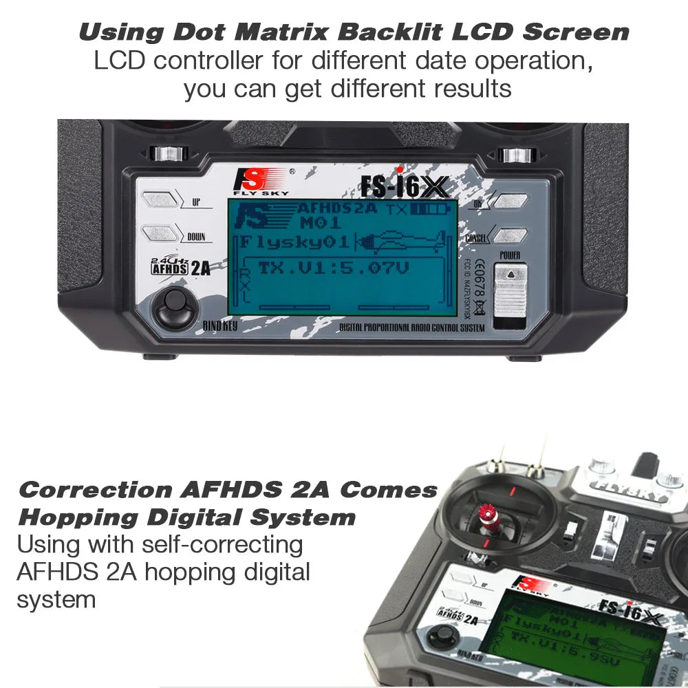 AFHDS 2A Comes Hopping Digital System Using with self-correcting