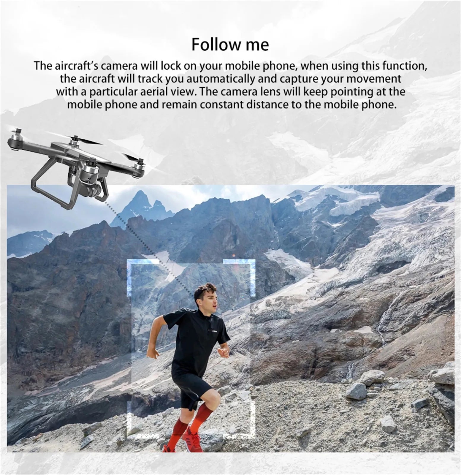 Mjx Bugs 20 Drone - Electronic Anti-shake Gimbal GPS Drone 4k 5g Fpv HD Camera Quadcopter Brushless Professional RC Dron Type-c Charging Professional Camera Drone 24 Mjx Bugs 20 Drone, follow me The aircraft's camera will lock on your mobile phone . when using this function