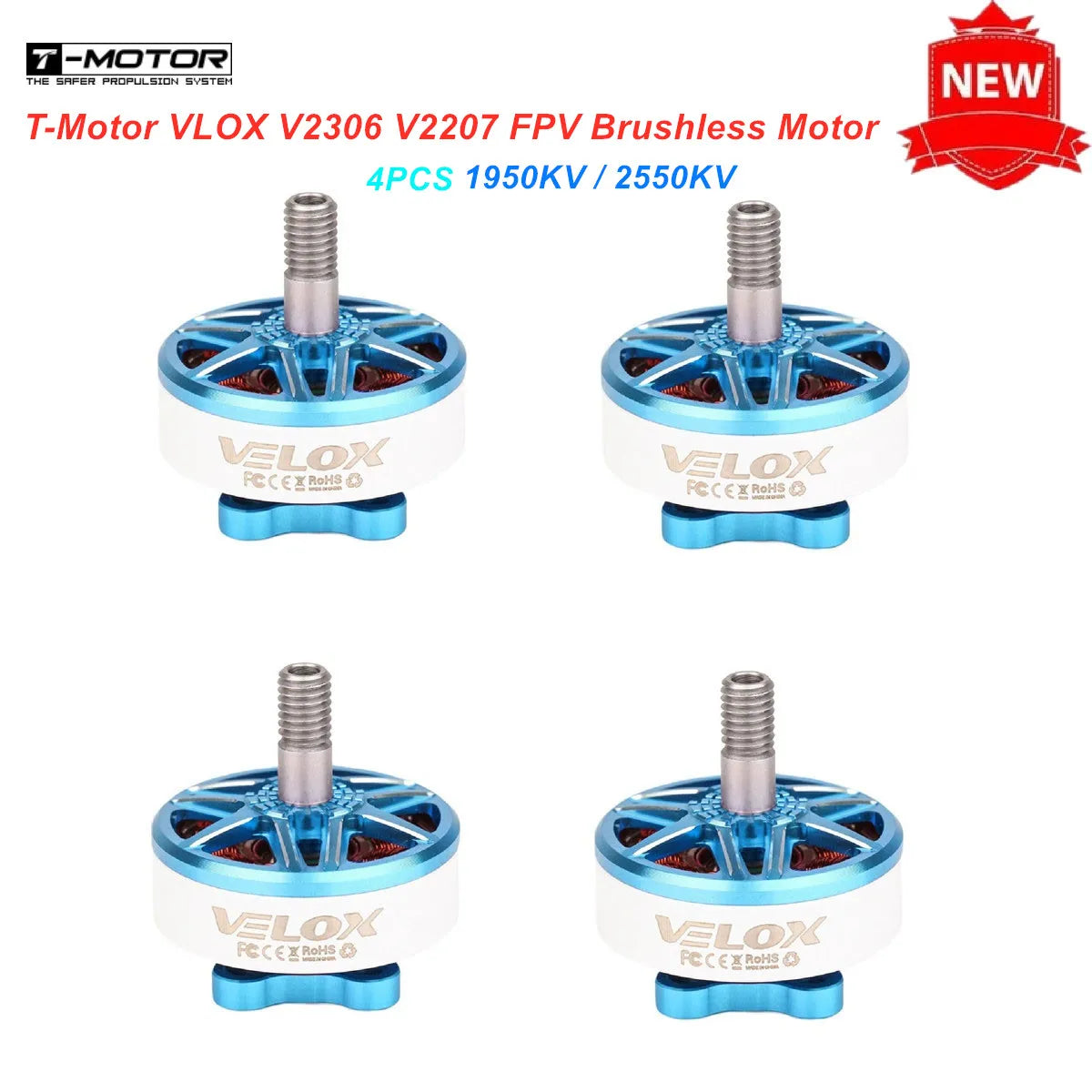 1/2/4PCS T-MOTOR F80 PRO 1900/ 2200/ 2500KV FPV Racing Brushless Motor pulling force 2115g Super Motor for RC FPV Racing Drone 7 1/2/4PCS T-MOTOR, MOTOR THE SAFER PROPULSIDN SYSTEN NEW T-M