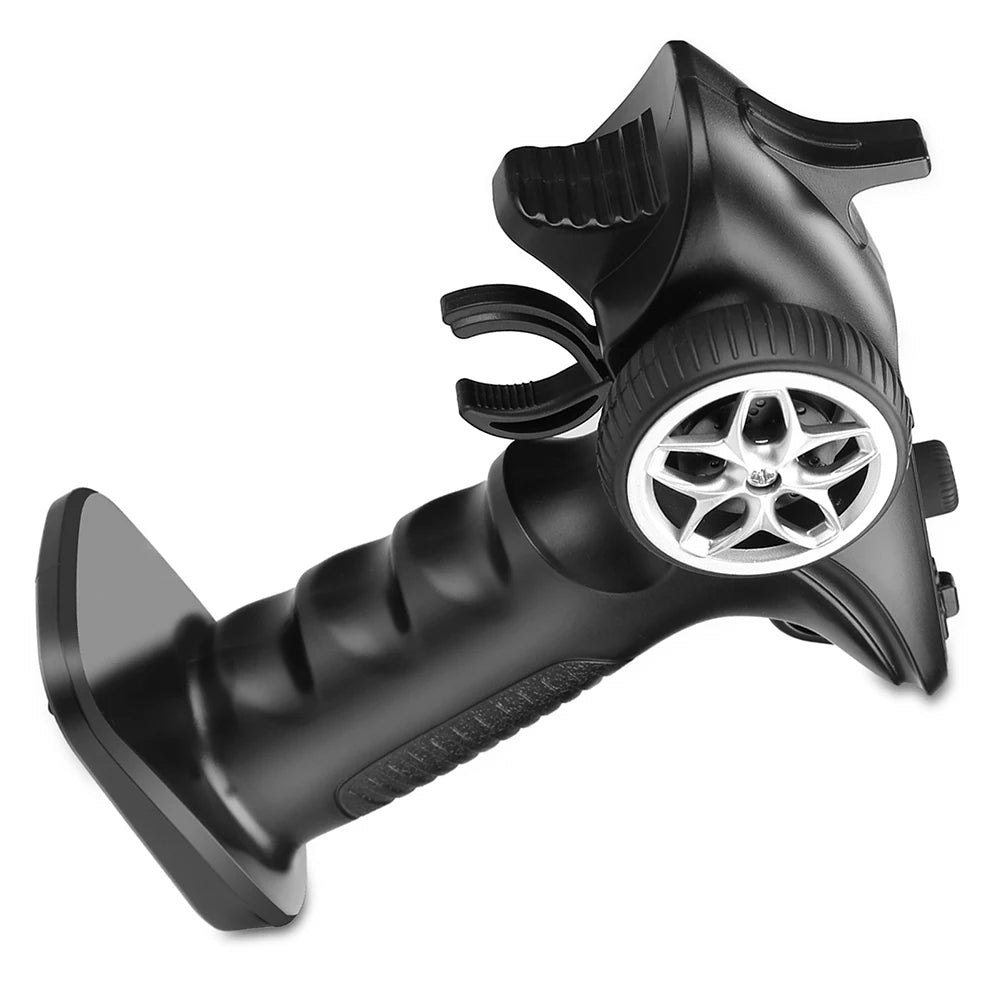 TX4 2.4GHz 4CH Radio System Transmitter Controller Remote Control w/ Receiver For RC Car Boat 25 3.3V-6V, working current 30mA, supports high voltage servos