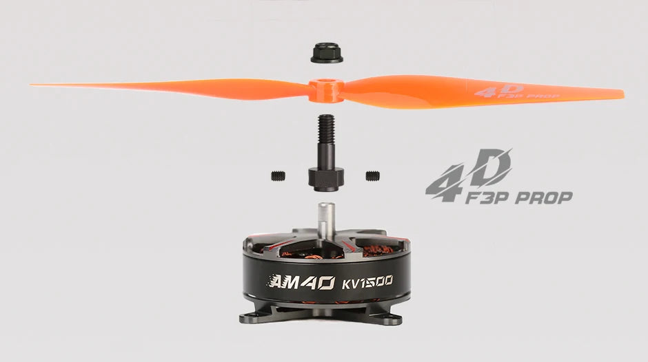 T-motor AM40 3D KV1500 KV1850 Brushless Motor 