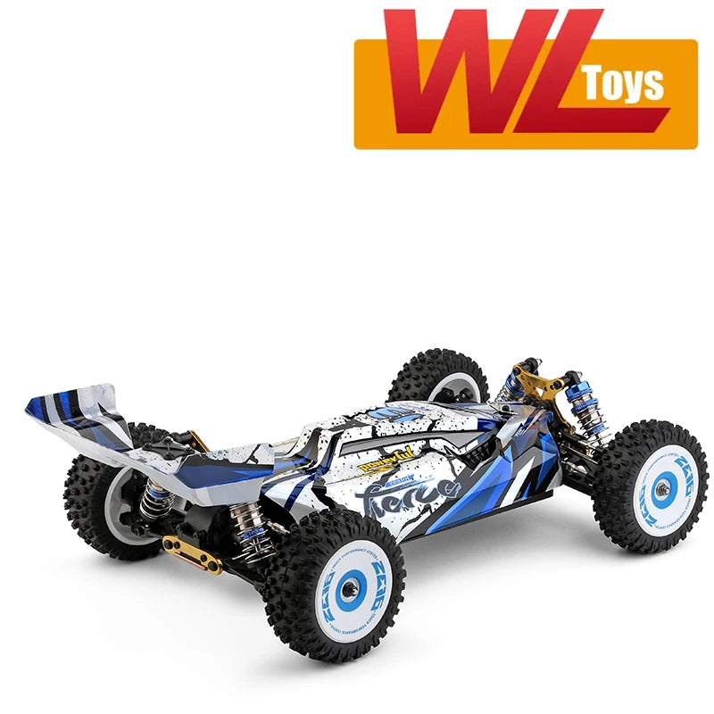 Wltoys 124017 124007 1/12 2.4G Racing RC Car, Using zinc alloy gear, than ordinary plastic gear wear resistance, durability has been significantly improved 