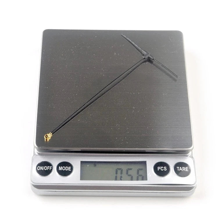 Happymodel 2.4G T omnidirectional Receiver Antenna 40MM/90MM for ELRS EP1 RX IPEX1 compatible with TBS Tracer RC FPV Drone Part 15 Happymodel 2.4G T omnidirectional Receiver Antenna 40MM/90