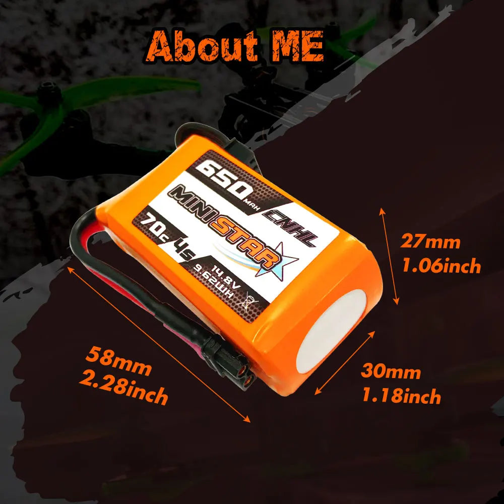 650mAh Lipo 4S Battery for