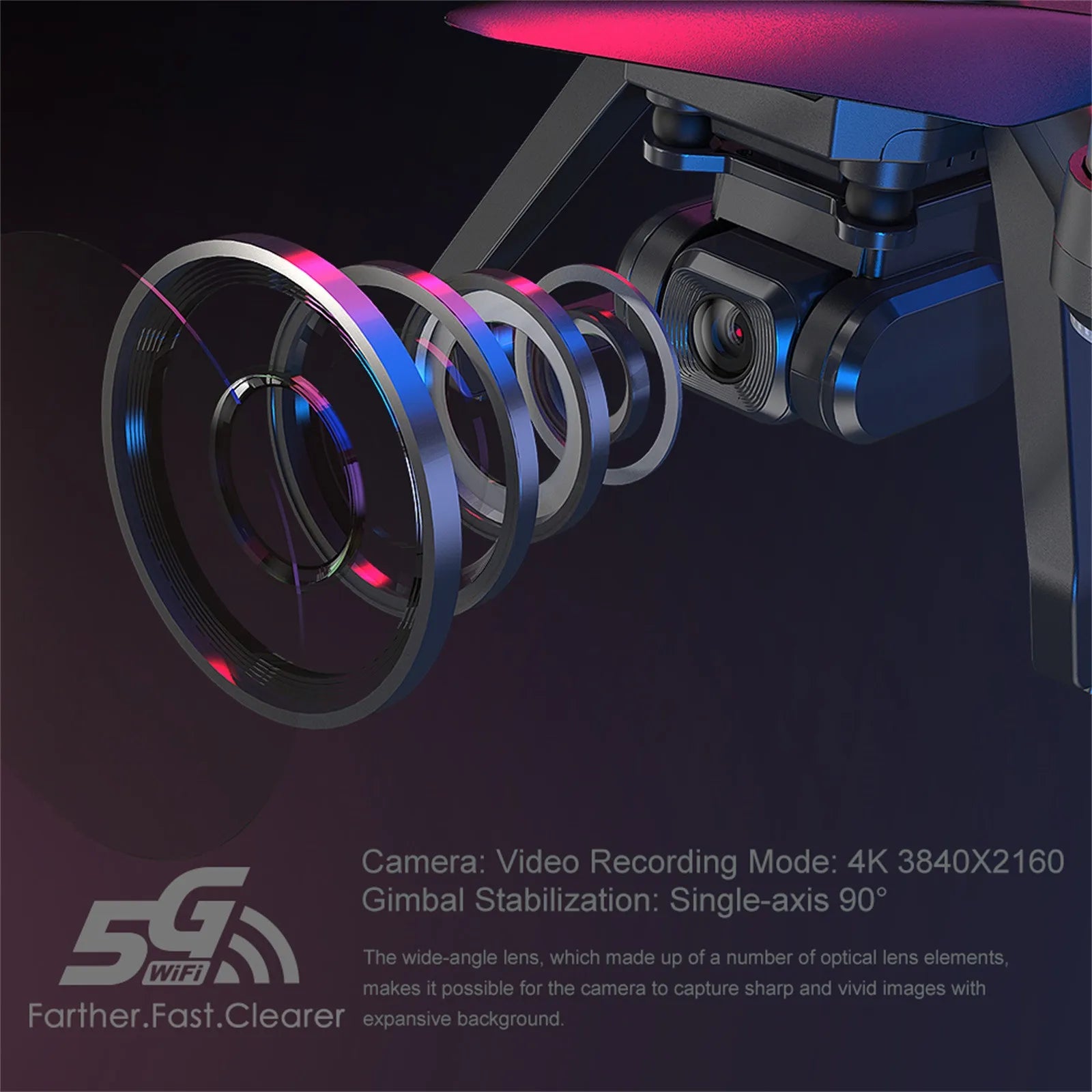 Mjx Bugs 20 Drone - Electronic Anti-shake Gimbal GPS Drone 4k 5g Fpv HD Camera Quadcopter Brushless Professional RC Dron Type-c Charging Professional Camera Drone 26 Mjx Bugs 20 Drone, the camera t0 capture sharp and vivid images with Farther Fast Clearer expansive background