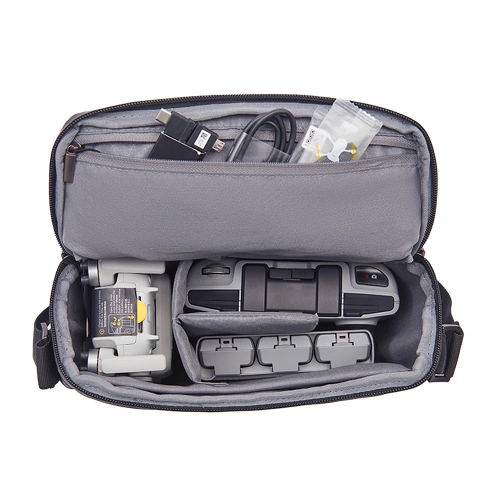 for DJI Mini 4 Pro Shoulder Bag Storage - Travel Backpack for DJI Mini 2/AIR 2S/Mini 3/Mini 3/4 Pro Bag Drone Case Accessory Box 11 for DJI Mini 4 Pro Shoulder Bag Storage, thanks to the internal partition design, the shoulder bag can accommodate Mavic Mini 2/Mini
