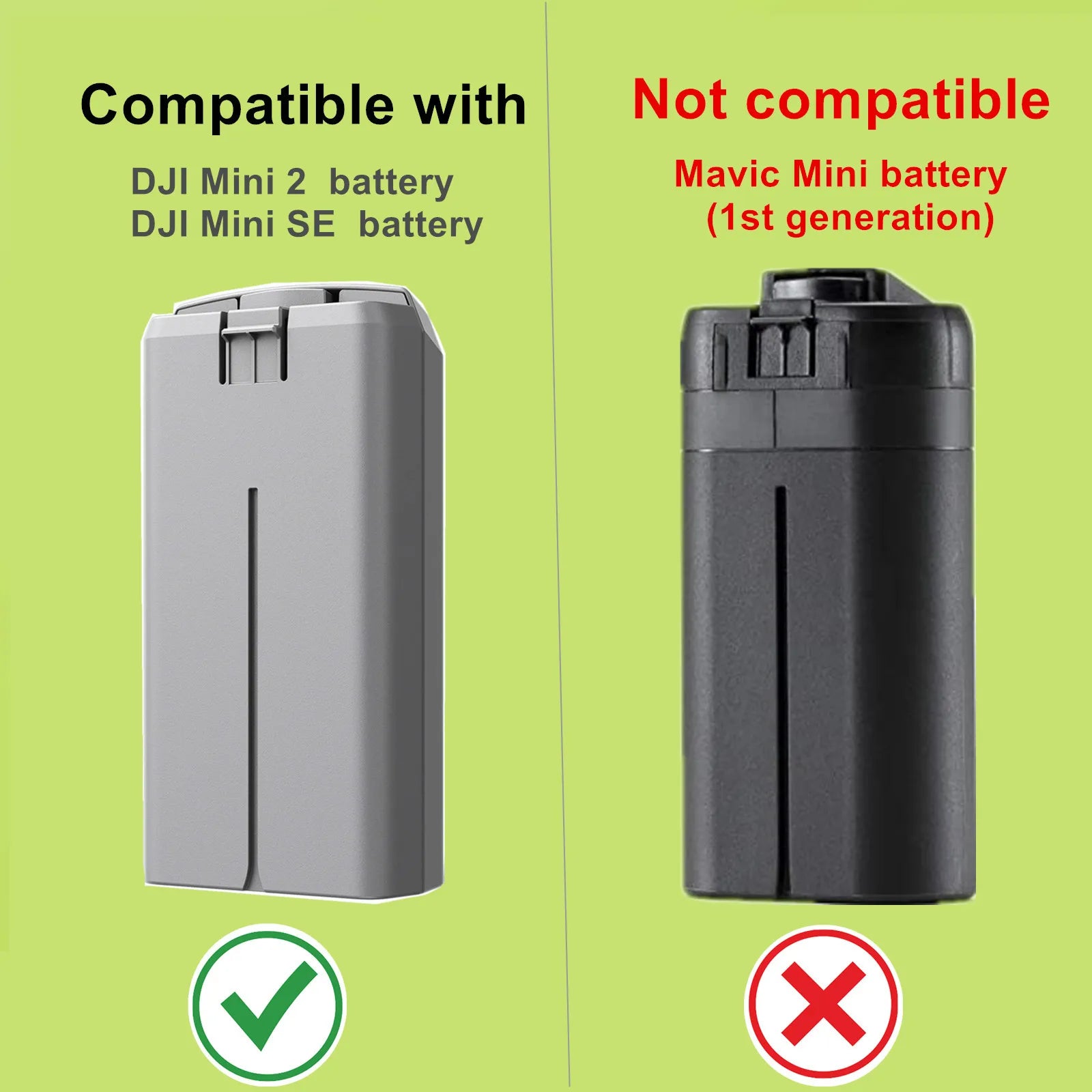 Compatible with Mavic Mini battery DJI Mini SE battery (Ist generation)