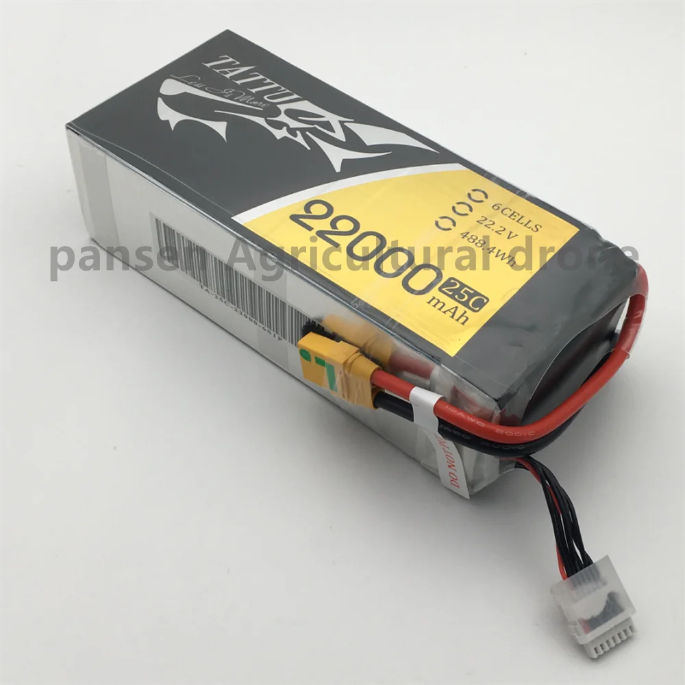 TATTU 22000mAh Battery For Agricultural Drone - 22.2V 6S 488wh LiPO Battery Burst 25C for Big Load Multirotor FPV Drone Hexacopter Octocopter Agriculture Sprayer Drone Accessories 18 TATTU 22000mAh Battery For Agricultural Drone - 22.2V 6S