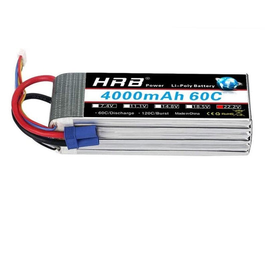 HRB 22.2V 4000mah Lipo 6S Betri - XT60 Deans T XT90 EC5 Kwa MultiCopter Quadcopter Racing Airplane Buggy Cars Truck RC FPV Drone Parts