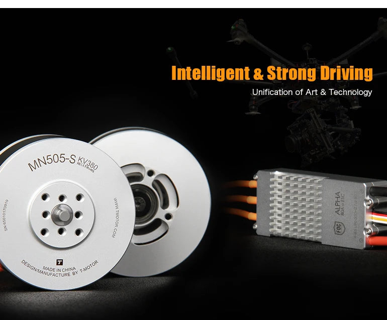 T-Motor MN505-S KV260 KV320 KV380 Brushless Waterproof Motor - 7KG Thrust New Professional Navigator Series For Multirotor Copters Aircraft 11 T-Motor, DESIGNMAMDACTURe Twotor NChna 0 #A
