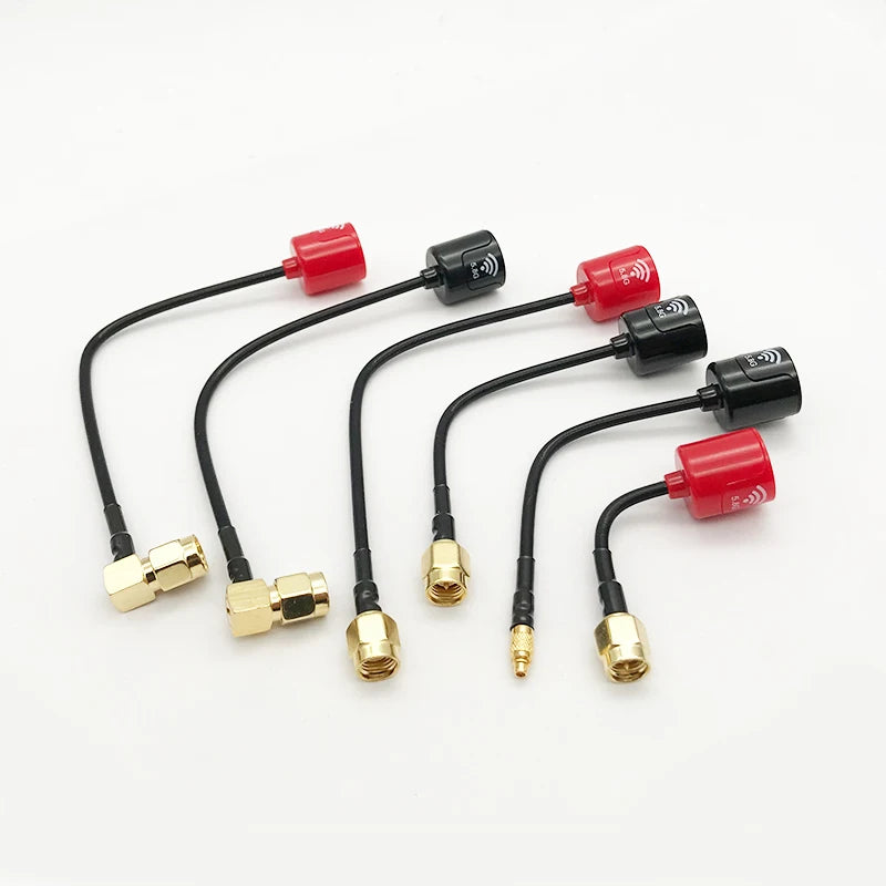 Lollipop 4 Smaller and lighter 5.8G 2.5dBi Gain RHCP Antenna SMA RP-SMA MMCX UFL Connector For RC FPV Racing Drone Model 3 Lollipop 4 5.8G 2.5dBi Gain RHCP Antenna