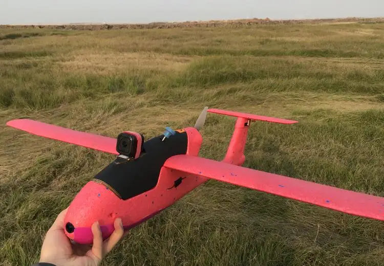 Skywalker Mini Plus Fixed Wing Aircraft - 1100mm Wingspan EPP FPV RC Airplane Beginner Trainer Fixed Wing KIT With Landing Gear RC Plane Drone 12 Skywalker Mini Plus Fixed Wing Aircraft, Uniquely polished "stone" design for better flight performance and texture .