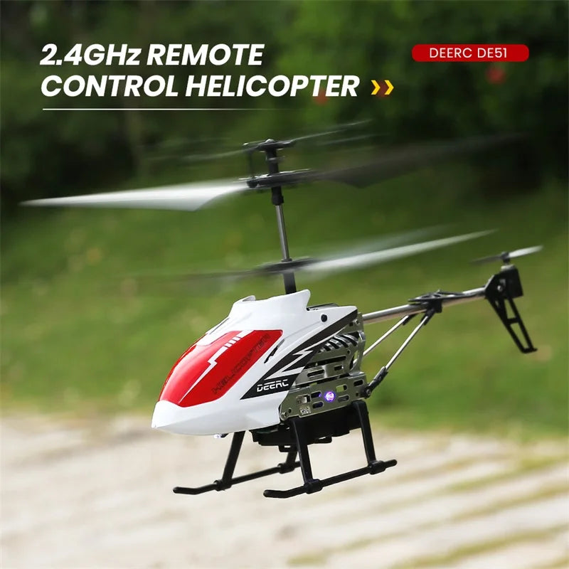 DEERC DE51 Rc Helicopter, 24GHz REMOTE DEERC DESI CONTROL HELICOPTER Be