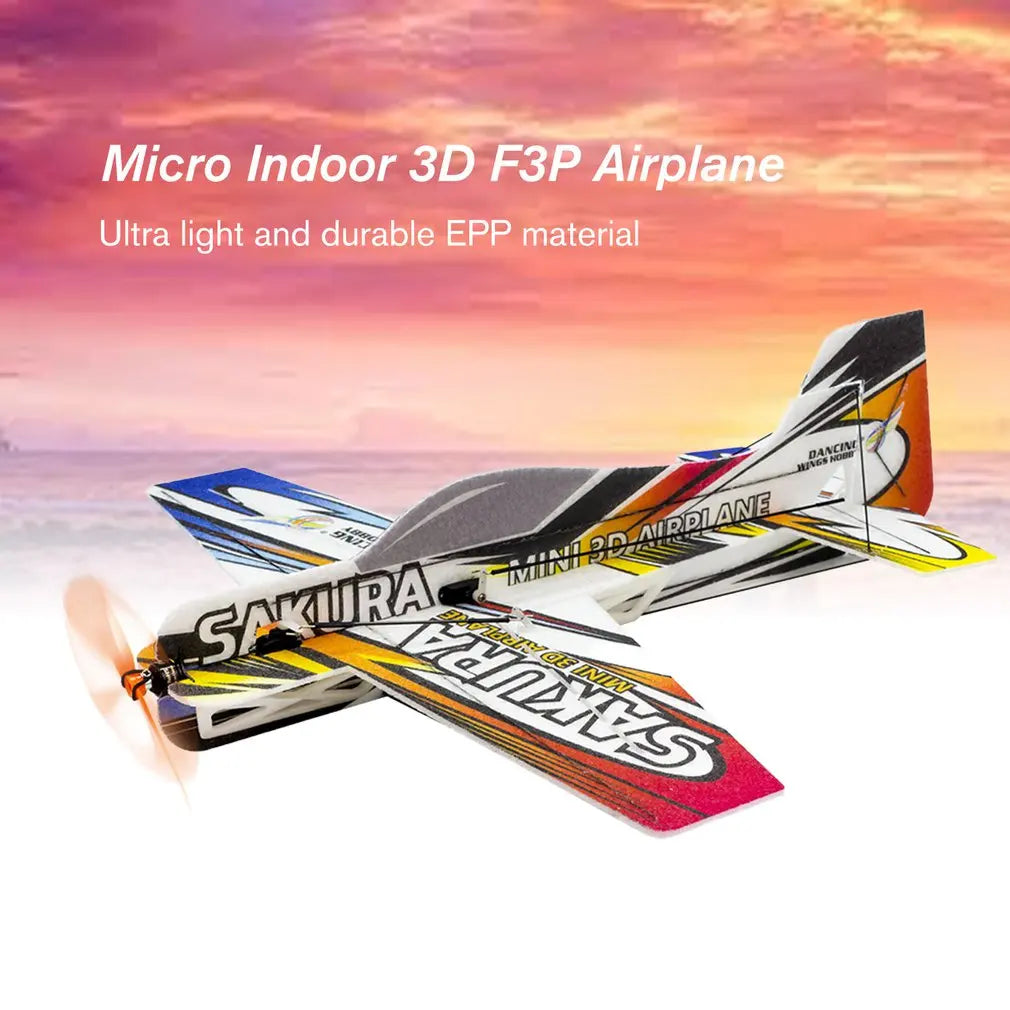 Sakura RC EPP Indoor 3D F3P Airplane, Micro Indoor 3D F3P Airplane Ultra light and durable EPP material 92