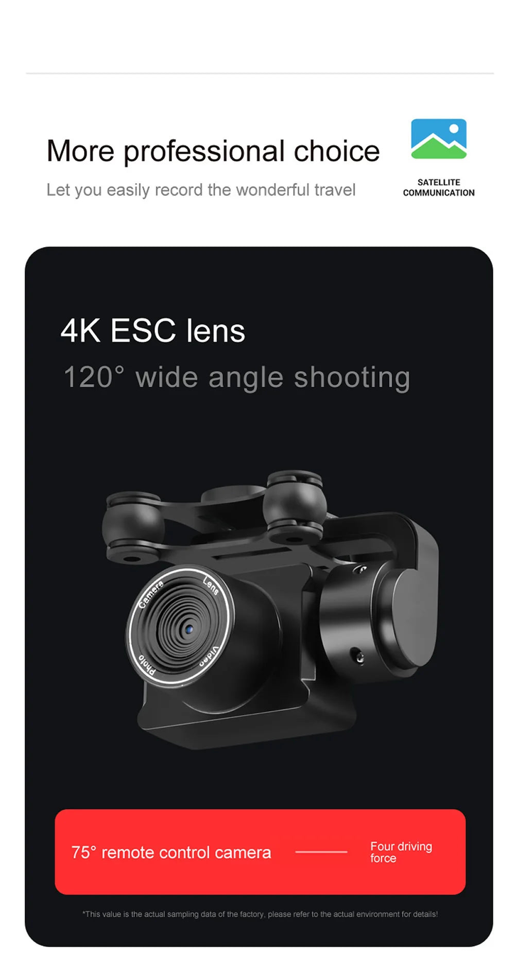 New Remote Control Drone with Camera WIFI 4K Wide-angle Aerial Photography 25 Minutes Ultra-long Life Four-axis Quadcopter Toys 45 New Remote Control Drone, more professional choice satellite let you easily record the wonderful travel communication 4k