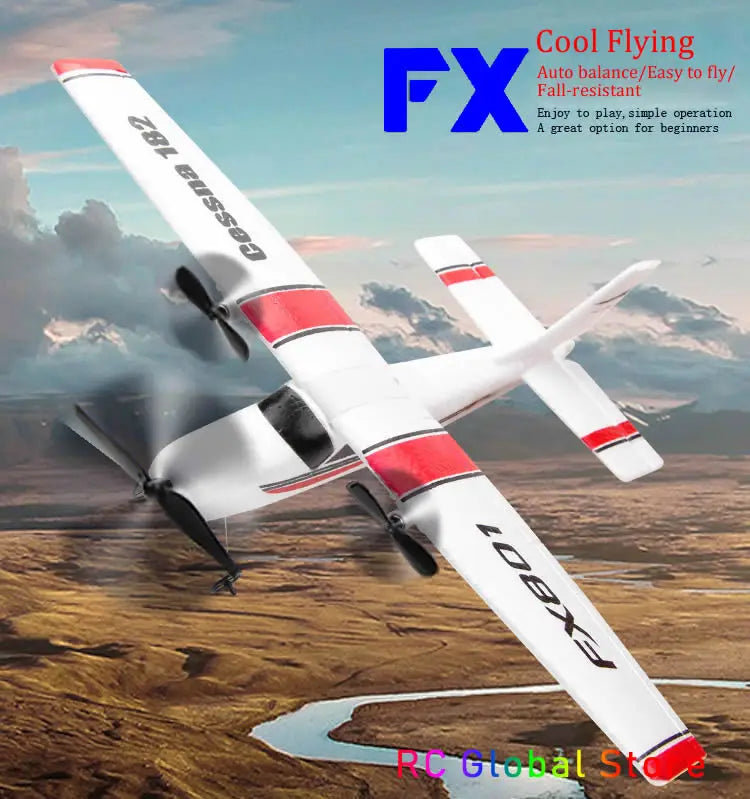 Beginner Electric Airplane, Cool Flying Auto balance/ Easy to fly / FX Fajoz resistaniple