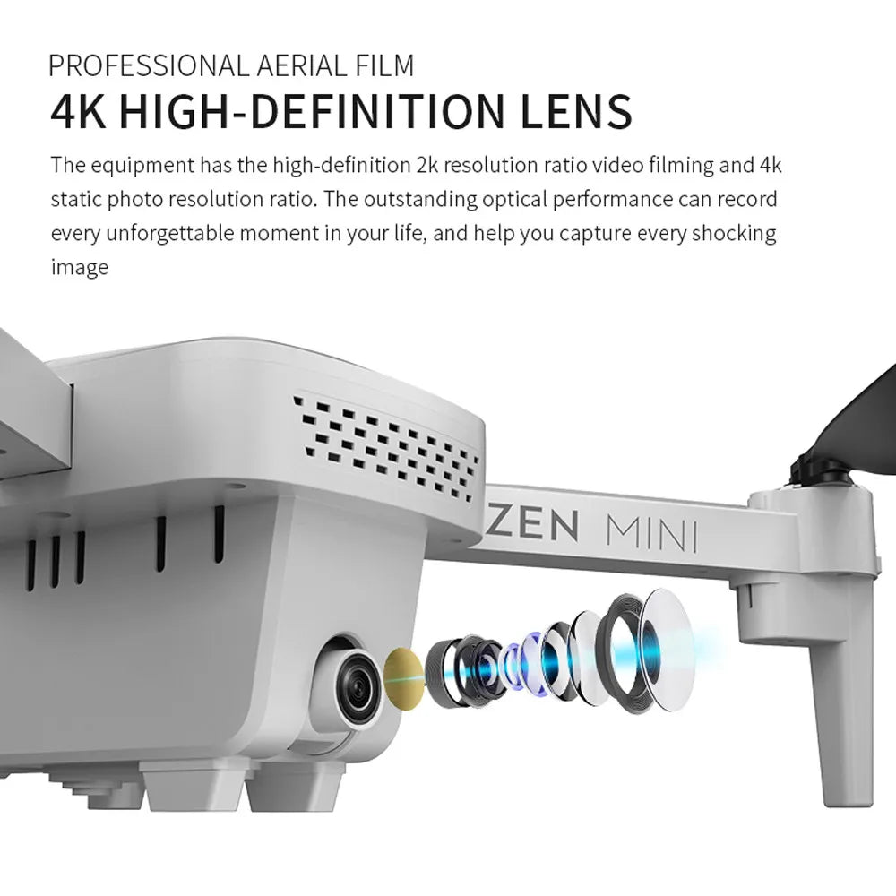 Visuo XS818 GPS Drone, PROFESSIONAL AERIAL FILM 4K HIGH-DEFINITION L