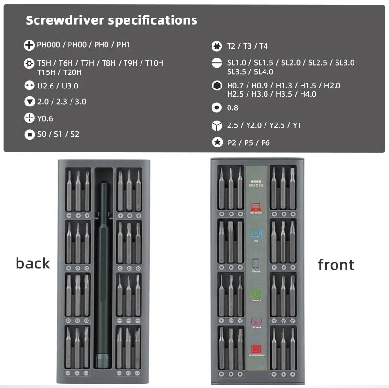 Screwdriver Repair Tool Kit for DJI SPECIFICATIONS for mavic pro