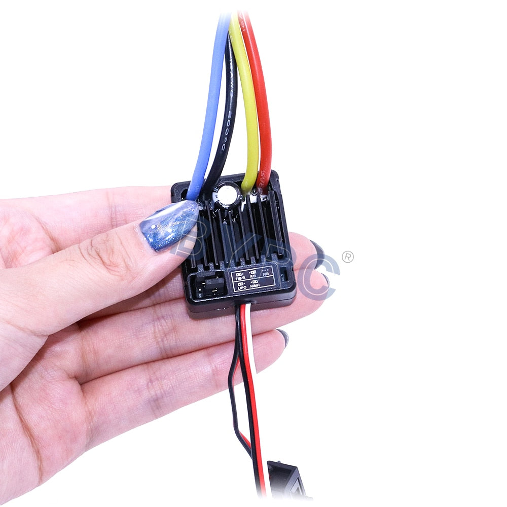 HobbyWing QuicRun 1060 RTR 60A Brushed Electronic Speed Controller ESC For 1:10 RC HSP Car Waterproof RC Car Axial scx10