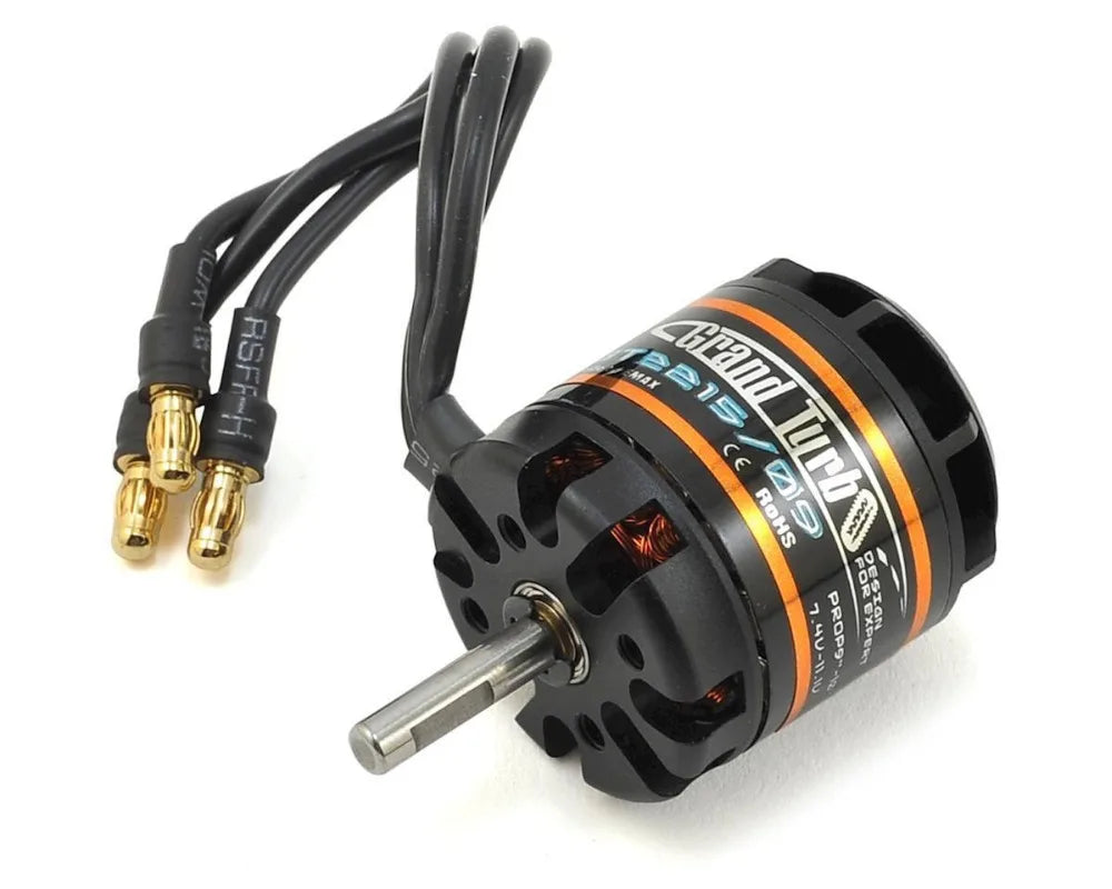 EMAX GT2215 GT2215/09 brushless motor - airplane 905kv 1100kv 1180kv outrunner GT 4mm shaft 2-3s 28.5mm for RC plnae Fpv Drone 8 EMAX GT2215 GT2215/09 brushless motor, the GT2215/12 comes with 3.5mm male connectors installed . female connectors