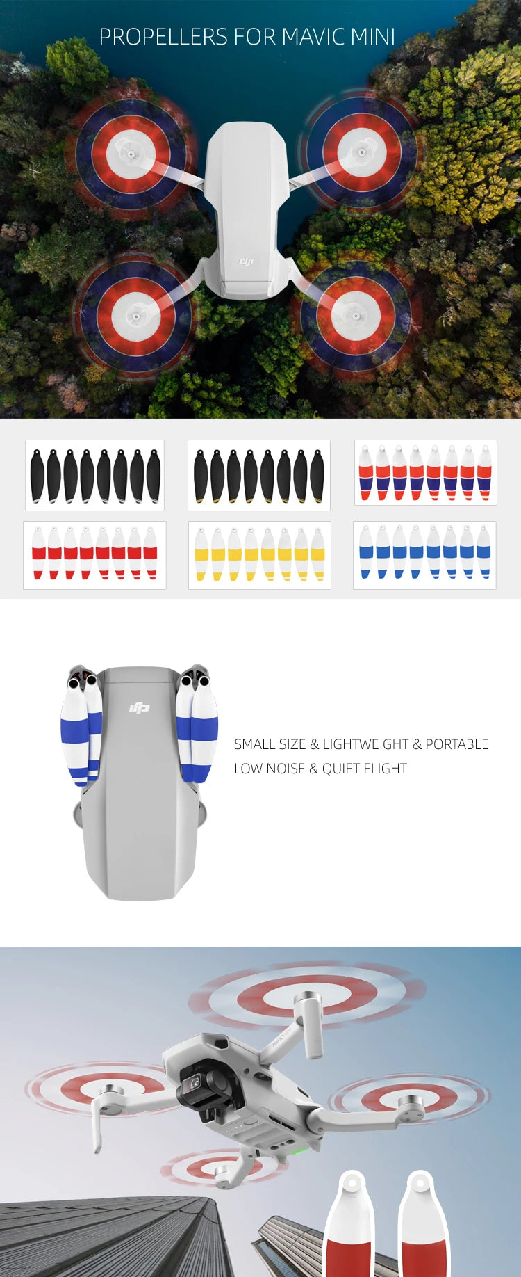 4726 Propeller, PROPELLERS FOR MAVIC MINI SMALL SIZE & LIGHTWE