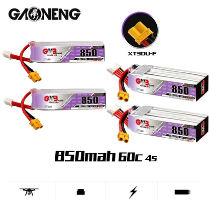 A lithium-ion battery for drones with specifications including voltage, capacity, and charge/discharge rates.